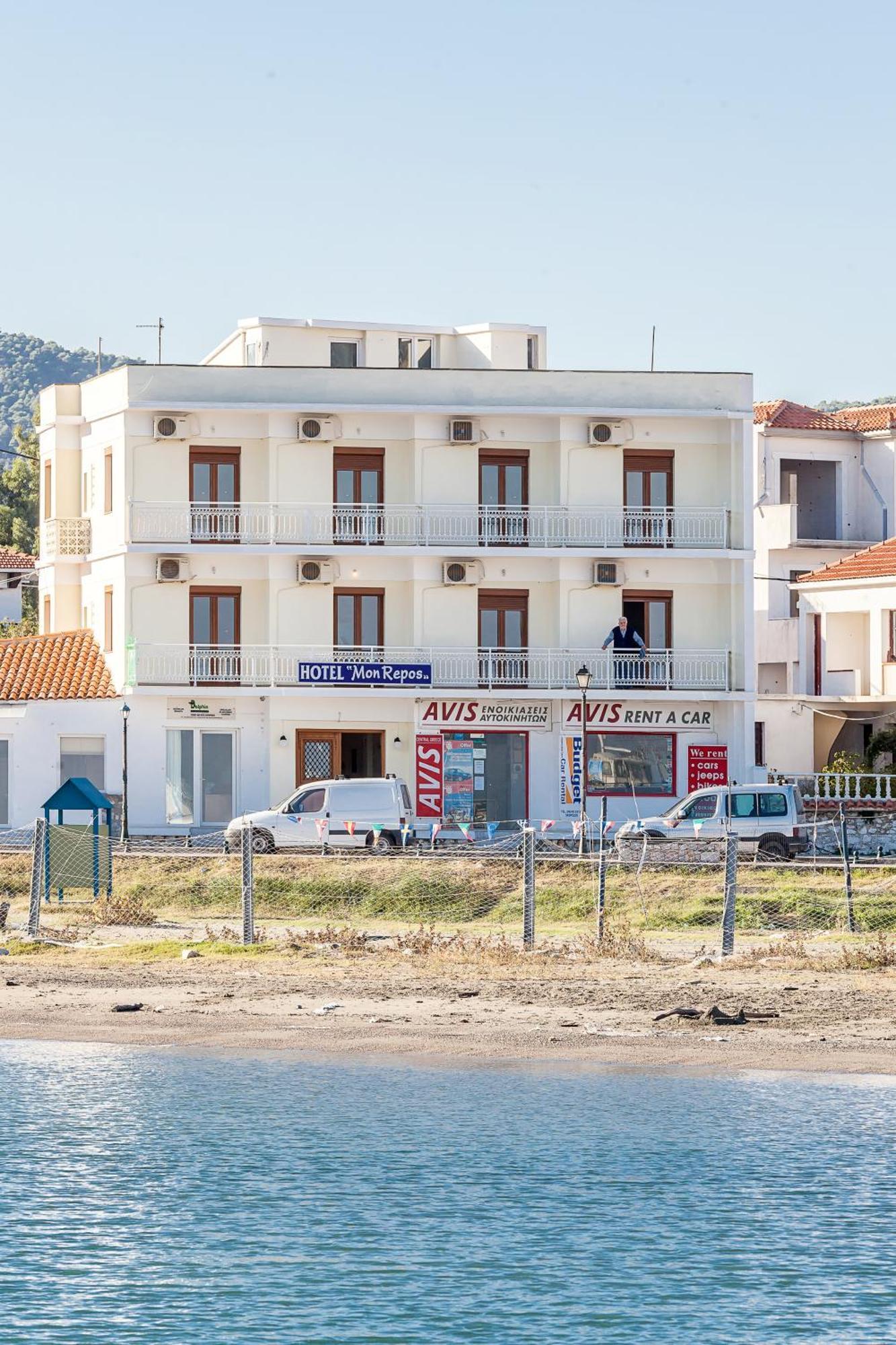 Mon Repos Aparthotel Panormos  ภายนอก รูปภาพ