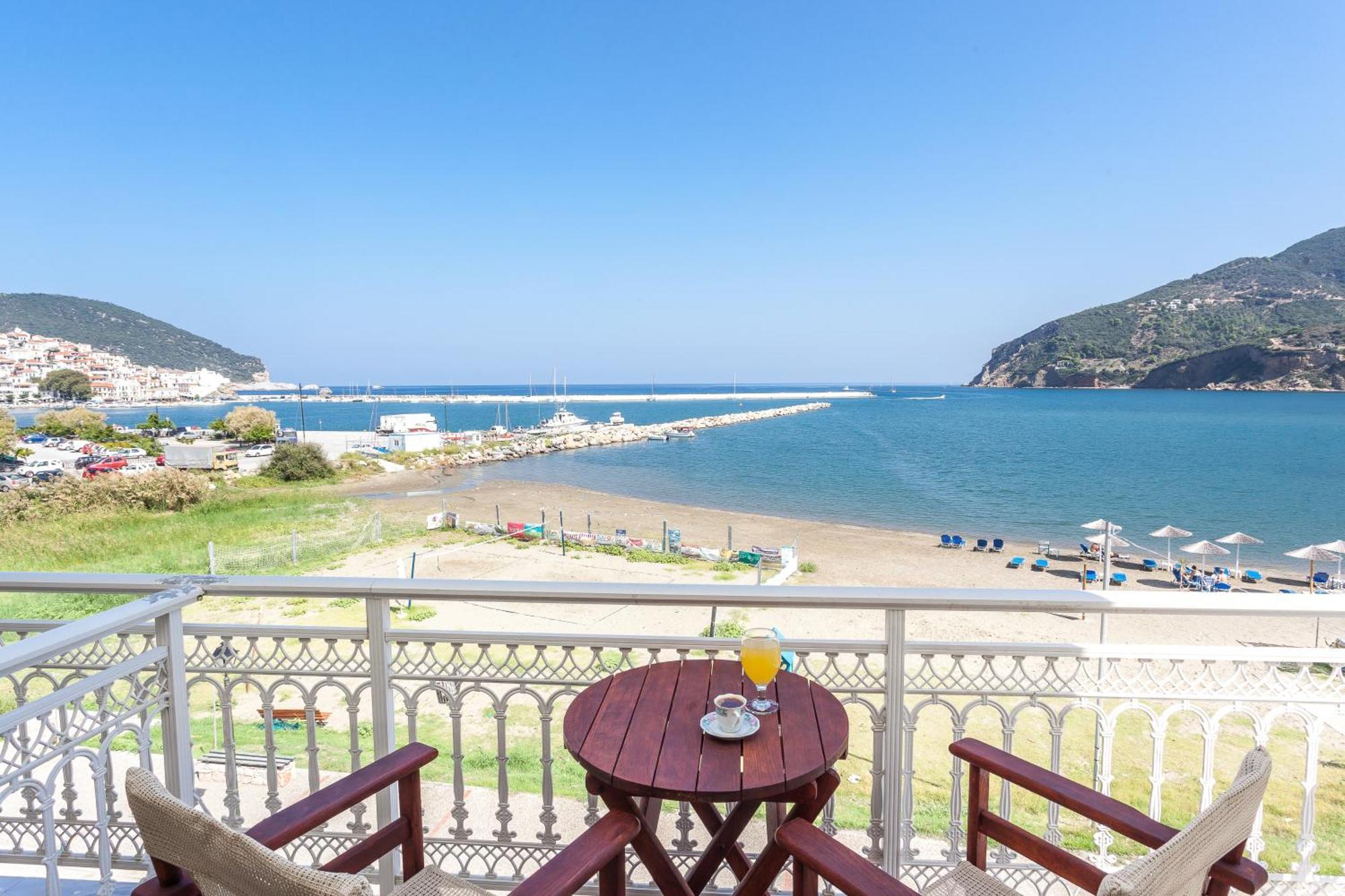 Mon Repos Aparthotel Panormos  ภายนอก รูปภาพ