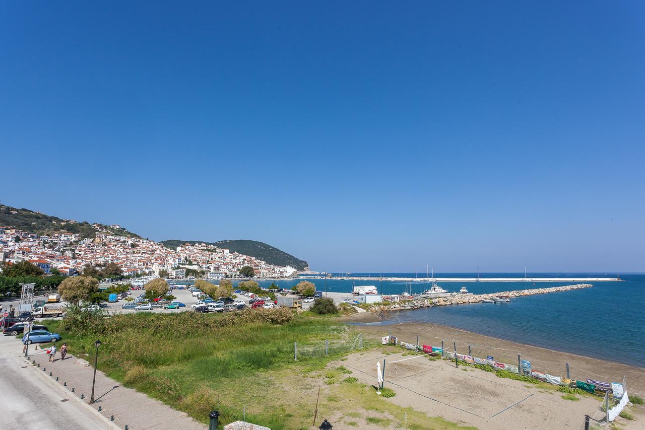Mon Repos Aparthotel Panormos  ภายนอก รูปภาพ